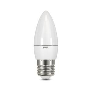 103102107 Лампа Gauss LED Свеча E27 6.5W 520lm 2700К 1/10/100 рис.1