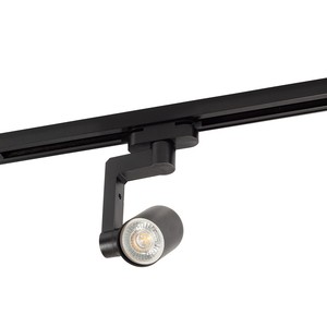 DK6006-BK Трековый светильник IP 20, 50 Вт, GU10, черный, алюминий