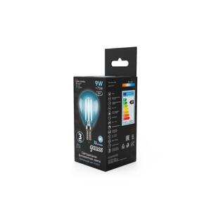 105801209 Лампа Gauss LED Filament Шар E14 9W 710lm 4100K 1/10/50 рис.2