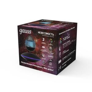 LV002 Беспроводная колонка Gauss LV 5W RGB 220-240V/5V Li-ion 900mA левитация LED 1/8 рис.3