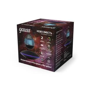 LV002 Беспроводная колонка Gauss LV 5W RGB 220-240V/5V Li-ion 900mA левитация LED 1/8 рис.4