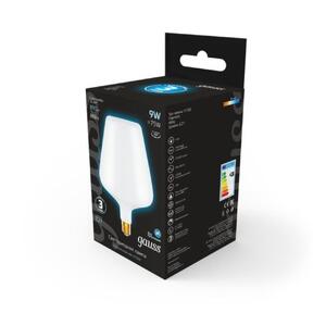 1016802209 Лампа Gauss Filament V160 9W 890lm 4100К Е27 milky LED 1/6 рис.2