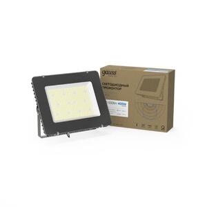 Прожектор Gauss Qplus 400W 48000lm 6500K 175-265V IP65 графитовый линзованный 40° LED 1/1