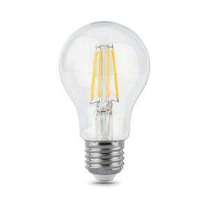 102802210 Лампа Gauss LED Filament A60 E27 10W 970lm 4100К 1/10/40 рис.1