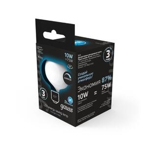 1017802210-D Лампа Gauss Filament А190 10W 890lm 4100К Е27 milky диммируемая LED 1/6 рис.3