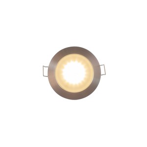 DK3012-AL Встраиваемый светильник влагозащ., IP 44, 50 Вт, GU10, серый, алюминий рис.0