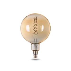 154802008 Лампа Gauss Filament G200 8W 620lm 2400К Е27 golden flexible LED 1/6 рис.1