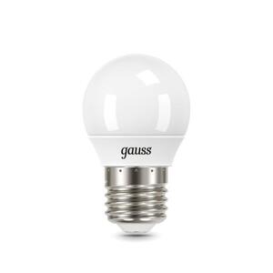 105102310 Лампа Gauss Шар 9.5W 950lm 6500K E27 LED 1/10/100 рис.1