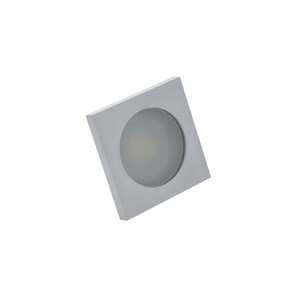 DK3013-AL Встраиваемый светильник влагозащ., IP 44, 50 Вт, GU10, серый, алюминий рис.0