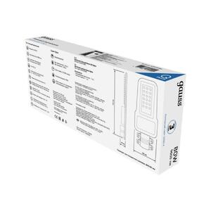 Светильник уличный Gauss Qplus 80W 9600lm 5000K 120-260V IP65 455*180*49мм черный КСС Ш LED 1/6 рис.5