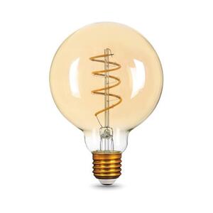 105802007 Лампа Gauss Filament G95 6W 360lm 2400К Е27 golden flexible LED 1/20 рис.1