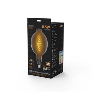 152802005 Лампа Gauss Filament BT180 8.5W 165lm 1800К Е27 gray flexible LED 1/2 рис.3