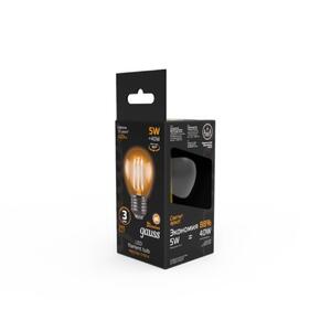 105802105 Лампа Gauss LED Filament Шар E27 5W 420lm 2700K 1/10/50 рис.3