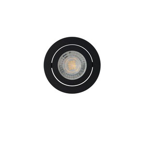 DK2017-BK Встраиваемый светильник, IP 20, 50 Вт, GU10, черный, алюминий рис.0