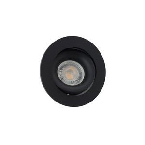 DK2018-BK Встраиваемый светильник, IP 20, 50 Вт, GU10, черный, алюминий рис.0