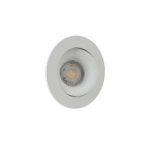 DK2018-WH Встраиваемый светильник, IP 20, 50 Вт, GU10, белый, алюминий рис.0