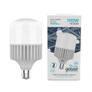 63420 Лампа Gauss Elementary T160 100W 9500lm 4000K E40 LED 1/8