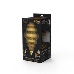 161802005 Лампа Gauss Filament Honeycomb 8.5W 165lm 1800К Е27 gray LED 1/2 рис.2