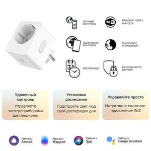 5510122 Сетевой переходник (Умная розетка) Gauss Smart Home 2300W 207-253V 10А IP20 c заземлением 1/ рис.3