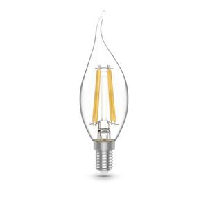 1041115 Лампа Gauss Basic Filament Свеча на ветру 4,5W 400lm 2700К Е14 LED 1/10/50 рис.1