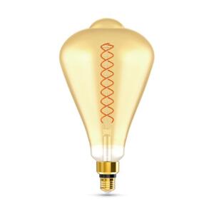 157802118 Лампа Gauss Filament ST164 6W 890lm 2700К Е27 golden straight LED 1/6 рис.1