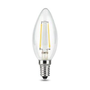 103801205-D Лампа Gauss Filament Свеча 5W 450lm 4100К Е14 диммируемая LED 1/10/50 рис.1