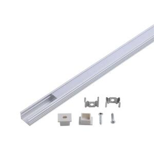 BT415 Профиль для ленты LED Gauss врезной гл 12mm - 2m 1/40