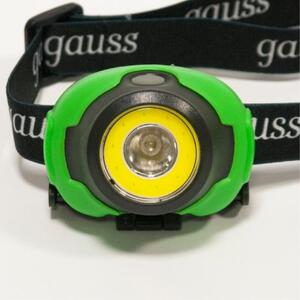 GF303 Фонарь налобный Gauss модель GFL303 4W 230lm 3xAAA LED 1/12/60 рис.4