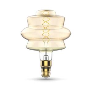 161802008 Лампа Gauss Filament BD180 8W 560lm 2400К Е27 golden flexible LED 1/4 рис.1