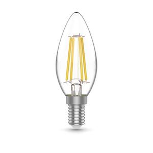 1031215 Лампа Gauss Basic Filament Свеча 4,5W 420lm 4100К Е14 LED 1/10/50 рис.1