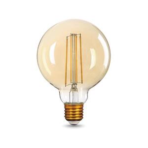 105802008 Лампа Gauss LED Filament G95 E27 8W Golden 740lm 2400К 1/20 рис.1