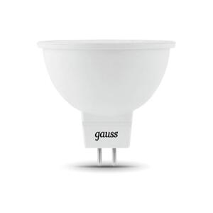 101505105-D Лампа Gauss LED MR16 GU5.3-dim 5W 500lm 3000K  диммируемая 1/10/100 рис.1