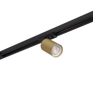 DK6201-BG Трековый светильник IP 20, 15 Вт, GU5.3, матовое золото с черным, алюминий рис.0