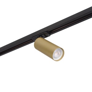 DK6202-BG Трековый светильник IP 20, 15 Вт, GU10, матовое золото с черным, алюминий рис.0