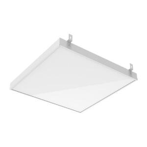 Светильник офисный Gauss MiR 35W 3000lm 6500K IP40 588*588*50мм Грильято опал планки LED 1/1 рис.0