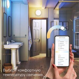 Cвет-ик GaussSmartHome наст-потол 35W2800lm2700-6500К198-264V IP20 400*70мм изм.цвет.тем.+дим LED 1/ рис.2