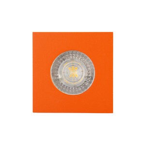 DK2031-OR Встраиваемый светильник, IP 20, 50 Вт, GU10, оранжевый, алюминий