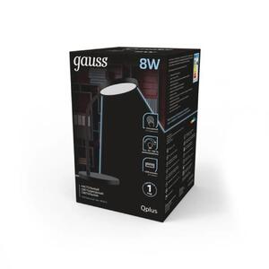 GT5032 Светильник настольный Gauss Qplus модель GTL503 8W 500lm 4000K 170-265V черный диммируемый US рис.3