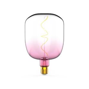 1010802105 Лампа Gauss Filament V140 5W 200lm 1800К Е27 pink-clear flexible LED 1/6 рис.1