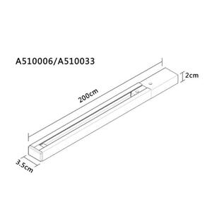 A510006 ШИНОПРОВОД (ТРЕК) 2M рис.1