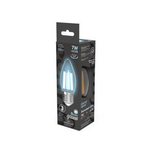 103802207 Лампа Gauss Filament Свеча 7W 580lm 4100К Е27 LED 1/10/50 рис.3