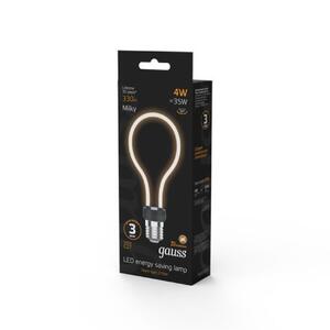 1004802104 Лампа Gauss Filament Artline А72 4W 330lm 2700К Е27 milky LED 1/10/100 рис.3