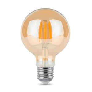 105802006-D Лампа Gauss Filament G95 6W 620lm 2400К Е27 golden диммируемая LED 1/20 рис.1