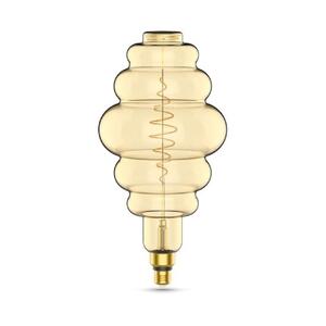 161802105 Лампа Gauss Filament Honeycomb 8.5W 660lm 2000К Е27 golden LED 1/2 рис.1