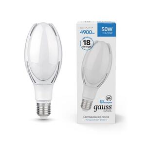 11834352 Лампа Gauss Basic BT110 AC180-240V 50W 4900lm 6500K E40 LED 1/20 рис.0