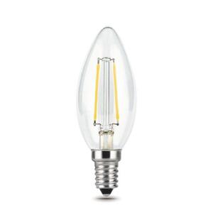 103801205 Лампа Gauss LED Filament Свеча E14 5W 450lm 4100К 1/10/50 рис.1