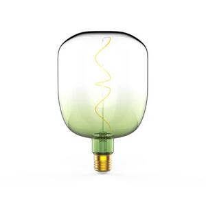 1009802105 Лампа Gauss Filament V140 5W 200lm 1800К Е27 green-clear flexible LED 1/6 рис.1